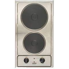 Thermogatz KD 2500 IX Εμαγιέ Εστία Αυτόνομη Domino 29x51cm Inox