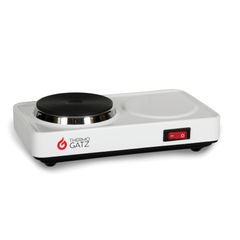 Thermogatz GS 450 Επιτραπέζια Εστία Εμαγιέ Μονή Λευκή