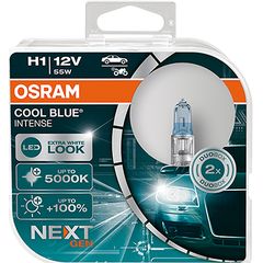 64150CBN-HCB – OSRAM, H1 12V 55W P14.5s Cool Blue INTENSE NextGeneration 5000K +100% (Σετ των 2)