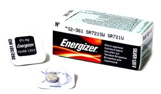 Buttoncell Energizer 362-361 SR721SW SR721W Τεμ. 1 ΕΧ