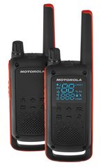 Walkie Talkie Motorola Go Adventure PMR T82 με Υποδοχή Hands Free 2.5mm, Μαύρο με Φακό Led, Εύρος Κάλυψης 10 km ΕΧ