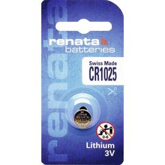 Buttoncell Lithium Electronics Renata CR1025 Τεμ. 1 ΕΧ