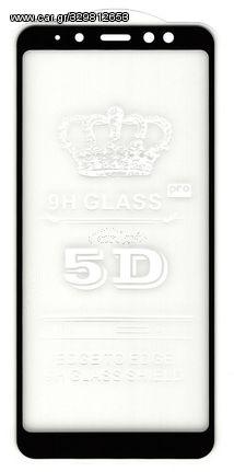 Tempered Glass Ancus Full Face 5D 9H για Samsung SM-A730F Galaxy A8 Plus (2018) Full Glue ΕΧ