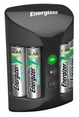 Φορτιστής Μπαταριών Energizer ACCU Recharge PRO για AA/AAA με 4 ΑΑ 2000mAh Μπαταρίες ΕΧ