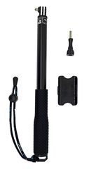 Selfie Stick Monopod Bluetooth LEDISTAR LDX-808 για GoPro, Φωτογραφικές Μηχανές και Κινητά Τηλέφωνα. Πτυσσόμενο Μαύρο (Μήκος Κονταριού 36cm, Μήκος Ανοίγματος 110cm) ΕΧ