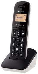 Ασύρματο Ψηφιακό Τηλέφωνο Panasonic KX-TGB610JTW Μαύρο - Λευκό με Πλήκτρο Αποκλεισμού Κλήσεων ΕΧ