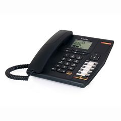 Σταθερό Ψηφιακό Τηλέφωνο Alcatel Temporis 880 Μαύρο, με Μεγάλη  Οθόνη, Ανοιχτή Ακρόαση και Υποδοχή Σύνδεσης Ακουστικού Κεφαλής (RJ9) ΕΧ