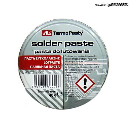 Πάστα Κόλλησης TermoPasty Solder Paste 40gr Κατάλληλο για κολλήσεις Ηλεκτρονικών Κυκλωμάτων ΕΧ