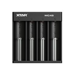 Φορτιστής Μπαταριών Xtar MC4S USB-C, 4 Θέσεων για Μπαταρίες από 10440 έως 22650 και 3,6V / IMR / INR / AAA / AA / A / SC / C ΕΧ