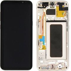 SAMSUNG G955F Galaxy S8 Plus - LCD & Touch Gold Original N1