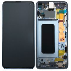 SAMSUNG G973F Galaxy S10 - LCD + Touch Prism Blue Original N1