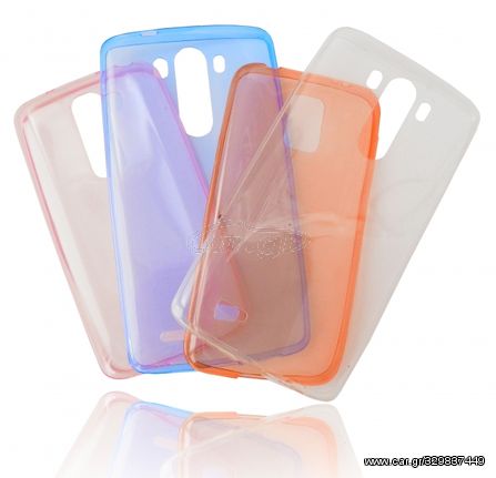 SAMSUNG Galaxy A3 - ΘΗΚΗ ΣΙΛΙΚΟΝΗΣ ULTRA SLIM 0,3mm ΚΟΚΚΙΝΗ-ΗΜΙΔΙΑΦΑΝΗ N1