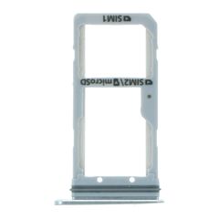 SAMSUNG Galaxy S7 Edge - SIM Card Tray Dual Card Silver Original N1