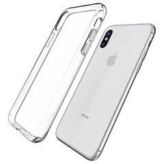APPLE iPhone X / XS - ΘΗΚΗ ΣΙΛΙΚΟΝΗΣ 0,5mm ΔΙΑΦΑΝΗ N1