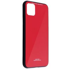 APPLE iPhone 11 Pro Max - ΘΗΚΗ ΣΙΛΙΚΟΝΗΣ GLASS RED N1