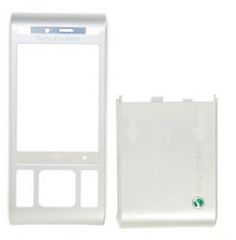 SONY-ERICSSON C905 - Α cover + battery cover Silver Original N1