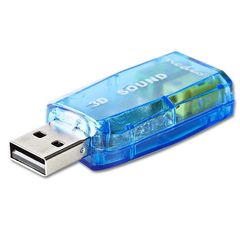 NEDIS USCR10051BU Εξωτερική κάρτα ήχου USB 2.0. SU