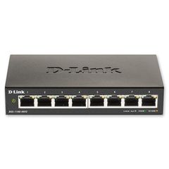 D-LINK DGS-1100-08V2 8-Port Smart Managed Gigabit Desktop Switch. SU