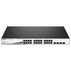 D-LINK DGS-1210-28P 24-Port Gigabit PoE +4 SFP Unmanaged Metro Ethernet Desktop Rackmount Switch SU