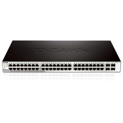 D-LINK DGS-1210-52 52-Port Gigabit Smart Managed switch, 48xGigabit & 4xSFP ports. SU