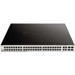 D-LINK DGS-1210-52MP 52-Port Max PoE Gigabit Smart Managed switch, 48xGigabit & 4xcombo Gigabit/SFP ports. SU