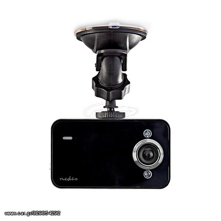 NEDIS DCAM06BK HD καταγραφική κάμερα (dash cam) 2.4" για ταμπλό αυτοκινήτου. SU