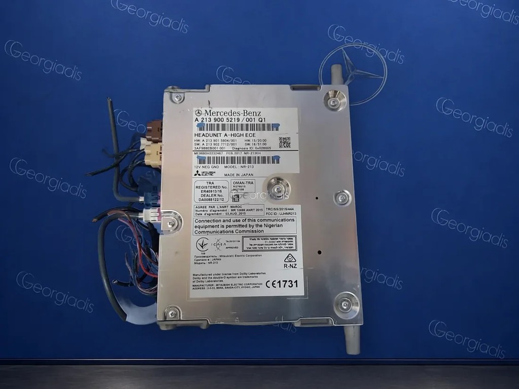 MERCEDES ΕΓΚΕΦΑΛΟΣ (HEAD UNIT NAVIGATON MODULE) E-CLASS (W213)