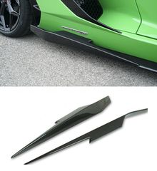 Lamborghini AVENTADOR SVJ SIDE PANELS VISIBLE CARBON
