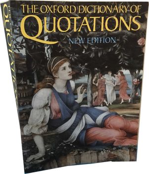 Λεξικό της Οξφόρδης για Quotations