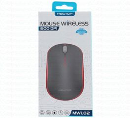 NEWTOP MWL01 MOUSE WIRELESS 1600DPI MWL02 Black - Red