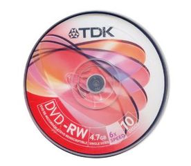 ΕΠΑΝΕΓΡΑΨΙΜΟ DVD-RW TDK 6X Speed