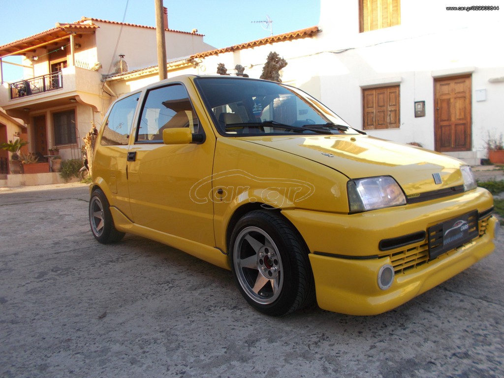 Fiat Cinquecento 1997 ΣΥΛΛΕΚΤΙΚΟ SPORTING // ΜΟΝΑΔΙΚΟ //