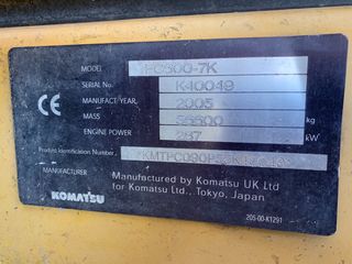 Εκσκαφέας Με Ερπύστριες Komatsu 2005 PC600-7K-thumb-2