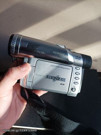 Hitachi dz-mv 380 e ψηφιακή κάμερα  αμεταχείριστη στο κουτί της, υπάρχει διαθέσιμη και φωτογραφική μηχανή Sony DSLR A350 