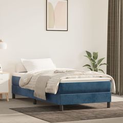 ΣΤΡΩΜΑ ΜΕ POCKET SPRINGS ΣΚΟΥΡΟ ΜΠΛΕ 100X200X20 ΕΚ. ΒΕΛΟΥΔΙΝΟ 347752