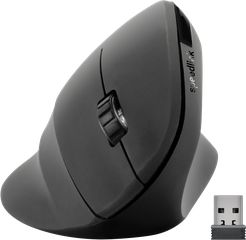 Speedlink - PIAVO Ergonomic Vertical Mouse - Wireless, rubberblack / Computers