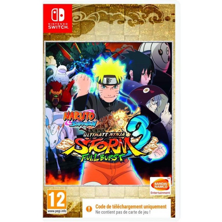 Naruto Ultimate Ninja Storm 3 Full Burst (Code in a Box) (GB) / Nintendo Switch