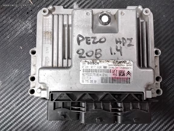 PEUGEOT 208 1.4 HDI ΕΓΚΕΦΑΛΟΣ BOSCH 0 281 017 920,9677529580,EDC17C10