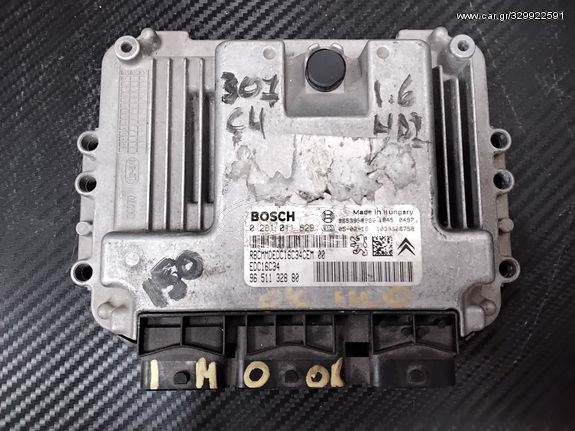 PEUGEOT 307,CITROEN C4 ΕΓΚΕΦΑΛΟΣ BOSCH 0 281 011 629,9651132880,EDC16C34 ΕΤΟΙΜΟΣ ΠΡΟΓΡΑΜΜΑΤΙΣΜΕΝΟΣ 