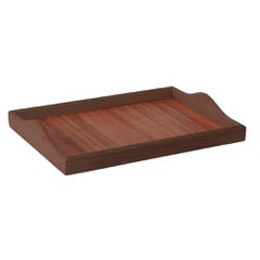Δίσκοs παραμάνα διαστάσεων 35x45cm χρώμα σκούρο καφέ Ελληνικής κατασκευής