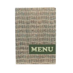 Κατάλογος MENU A4 REPTILE για Εστιατόρια / cafe 24x34cm,σχέδιο ερπετού SECURIT HOLLAND