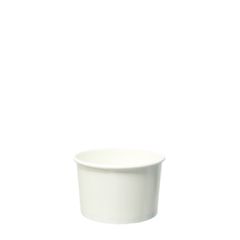 Κύπελο Παγωτού Χάρτινο Λευκό 8 OZ για 2 μπάλες