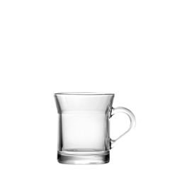 Γυάλινο φλυτζάνι χωρητικότητας 300ml διαστάσεων Φ8,9x10cm MIAMI UNIGLASS