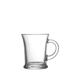 Γυάλινο φλυτζάνι χωρητικότητας 385ml διαστάσεων Φ9,6x11,7cm της σειράς AROMA UNIGLASS