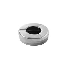 Σταχτοδοχείο αντιανεμικό, inox, φ9x2.8cm, HENDI