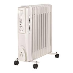 Ηλεκτρικό καλοριφέρ λαδιού 2500W 220V με ροδάκια & σύστημα προστασίας από υπερθέρμανση