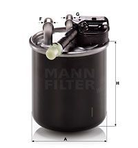 MANN-FILTER WK 820/17 Φίλτρο καυσίμου