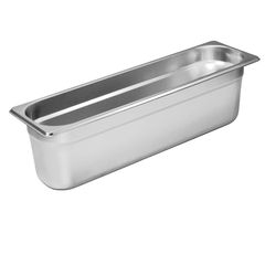 Δοχείο INOX Gastronorm χωρητικότητας GN 2/4 52,5x16,5x10hcm