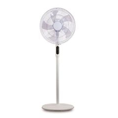 Ανεμιστήρας δαπέδου λευκός 3σε1 Φ45 25W 46dB περιστρεφόμενος 90° με οθόνη Led και κοντρόλ