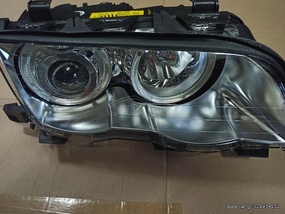 ΦΑΝΑΡΙΑ BMW E46 ANGEL EYES( κιτρινο ring) 